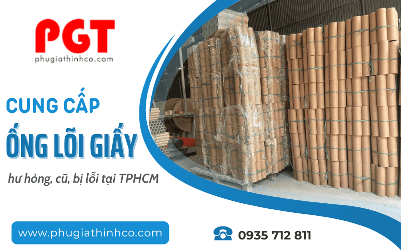 ống lõi giấy cũ