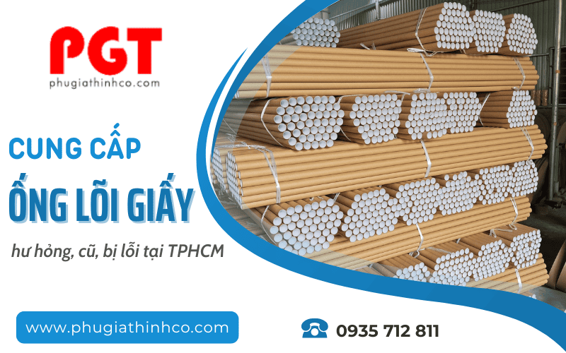 ống lõi giấy cũ