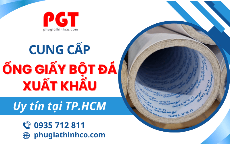 ống giấy bột đá xuất khẩu