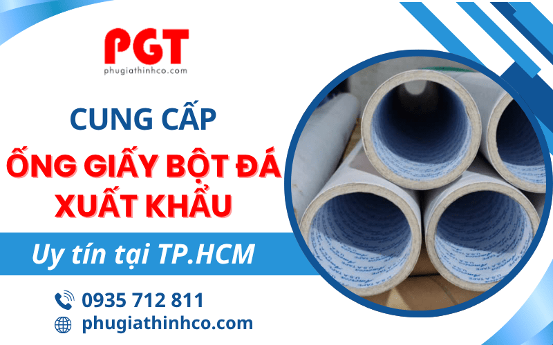 ống giấy bột đá xuất khẩu