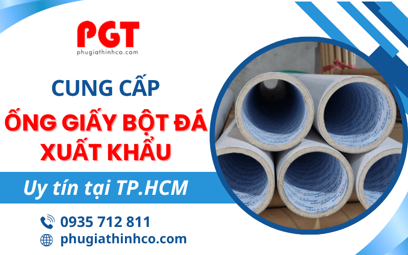ống giấy bột đá xuất khẩu